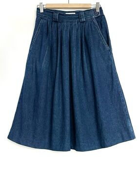 Tabi Denim pleated Skirt - REPOSH